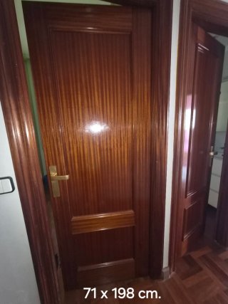 Puertas interior madera