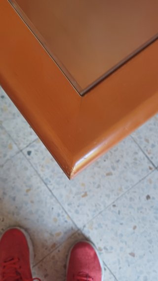 Mesa centro madera y cristal elevable