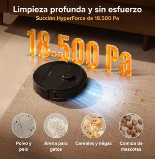 Roborock Qrevo S Pro como nuevo 18500Pa con base.