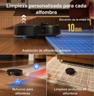 Roborock Qrevo S Pro como nuevo 18500Pa con base.