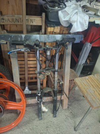 Horquilla delantera moto