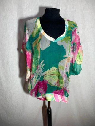 Blusa floral talla L