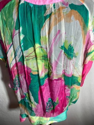 Blusa floral talla L