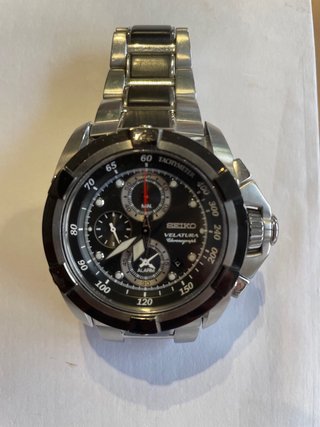Reloj Seiko Velatura Cronógrafo. Lotus y Viceroy