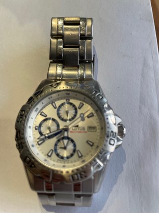 Reloj Seiko Velatura Cronógrafo. Lotus y Viceroy