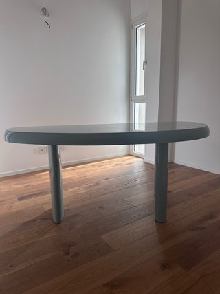 Scrivania design blu
