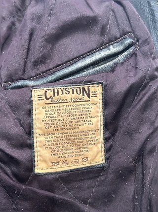 Giacca in pelle Nascar da corsa vintage originale...