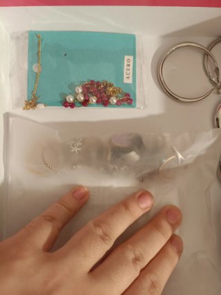 Joyero Misterioso Acero Inox Plata y Dorado