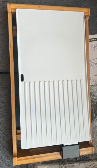 Plancha Grill Bambú Cerámico 1800W
