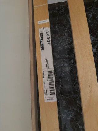 Cama montesori de madera con somier