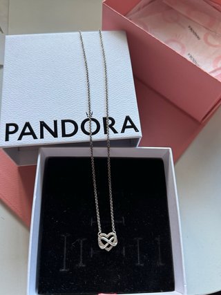 Collar Pandora Corazón Infinito