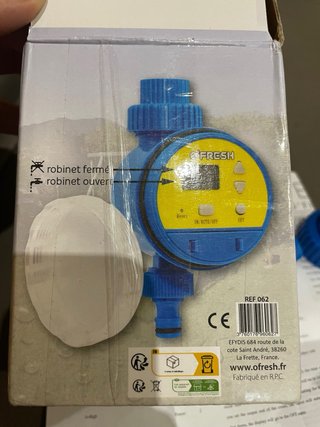 Temporizador riego O'Fresh para nebulizadores