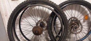 4 Ruedas Bici 26 con Frenos Disco