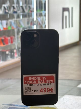 iPhone 15 128GB Negro