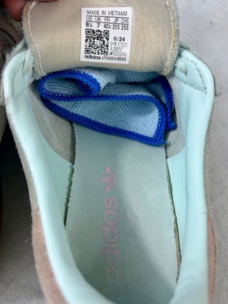 zapatillas adidas bermuda verde menta rosa