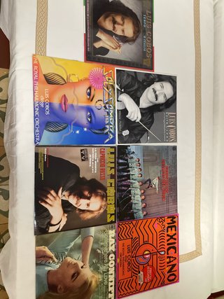 Lote 7 vinilos Luis Cobos