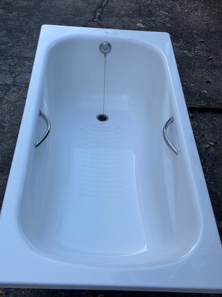 Bañera hierro fundido de Roca