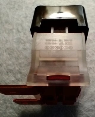 Lote 17 interruptores nuevos unipolares 220v-10A
