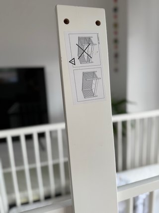 Culla IKEA Gulliver Bianca
