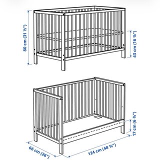 Culla IKEA Gulliver Bianca