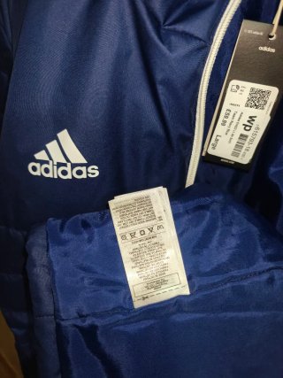 Chaqueta acolchada Adidas azul Talla L