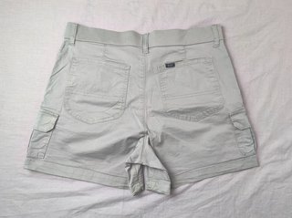 Lee Pantalón Corto Cargo Gris Claro Talla L ES 42