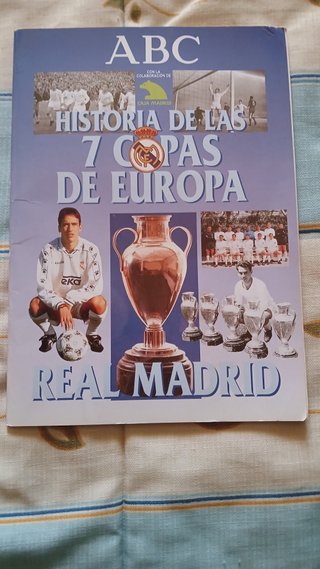 Historia de las 7 copas de Europa. Real Madrid.