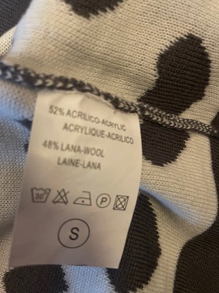 Vestito/maglione in misto lana