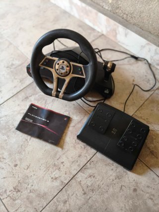 Volante Sony PS3/PS4 con Pedales