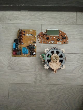 Placa Thermomix TM31 y motor averiados