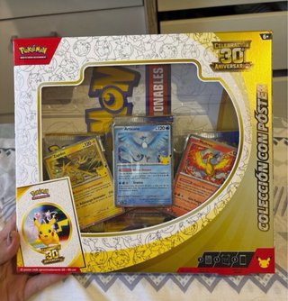 Pack Cartas Pokémon Celebración 30 Aniversario
