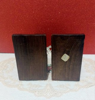Set di supporti per libri in stile auto classica dorata