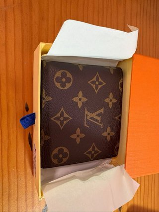 Portafogli Louis Vuitton Arancione Monogram