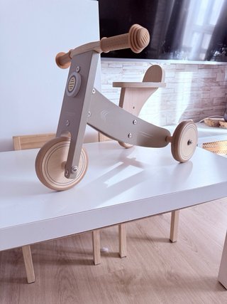45€ unidadTriciclo madera Little Dutch verde oliva