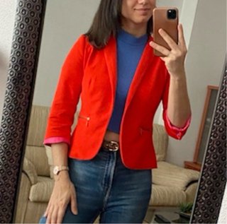 Blazer butano Zara entallada  T.M