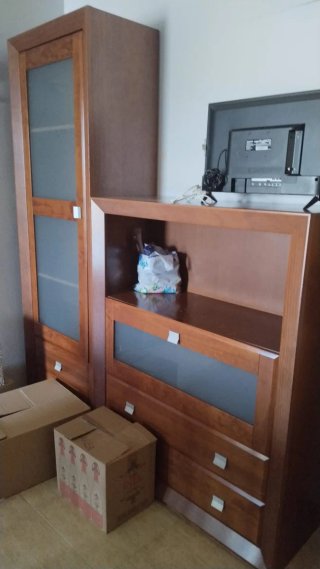 Mueble de salón madera