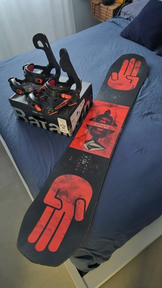 Bataleon Evil Twin 159 + Fijaciones Switchback