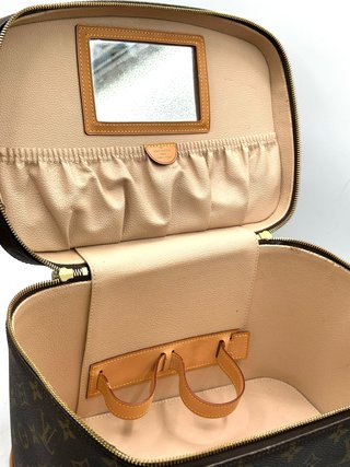 Necessaire Louis Vuitton Nice Monogram Marrone
