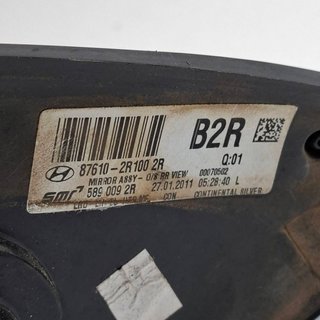 RETROVISOR IZQUIERDO HYUNDAI HYUNDAI I30 (FD) 2007-2012