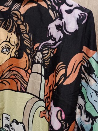 Kimono corto Anime Estampado y muy colorido