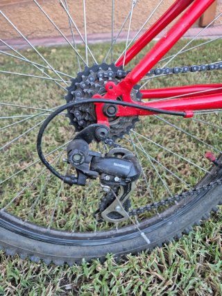 Bicicleta Unisex Roja