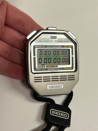 Cronometro Seiko S021-5000 Vintage 1984