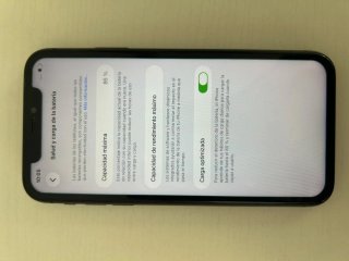 iPhone 11 Negro Salud Batería 86%