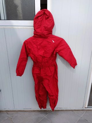 Mono de esquí para niño rojo