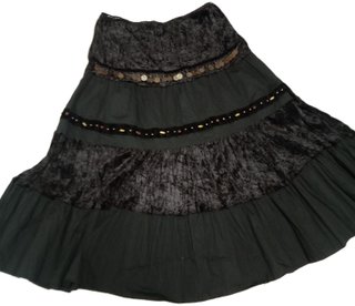 Gonna Vintage Bohemia Nera