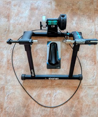 Rodillo Btwin para bicicleta de carretera