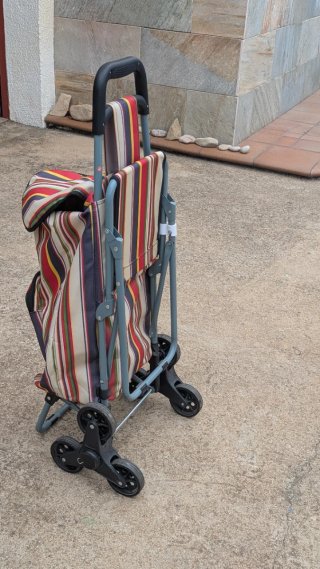 Carrito de la compra con silla