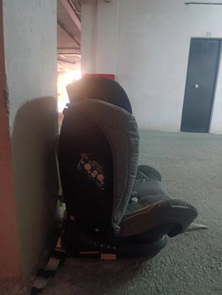 Silla coche Isofix Asalvo gris