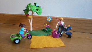 Playmobil Picnic con Bebé y Niña