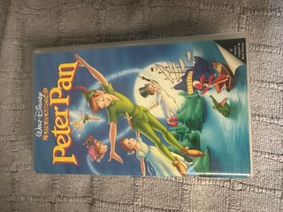 Peter pan vhs disney años 90